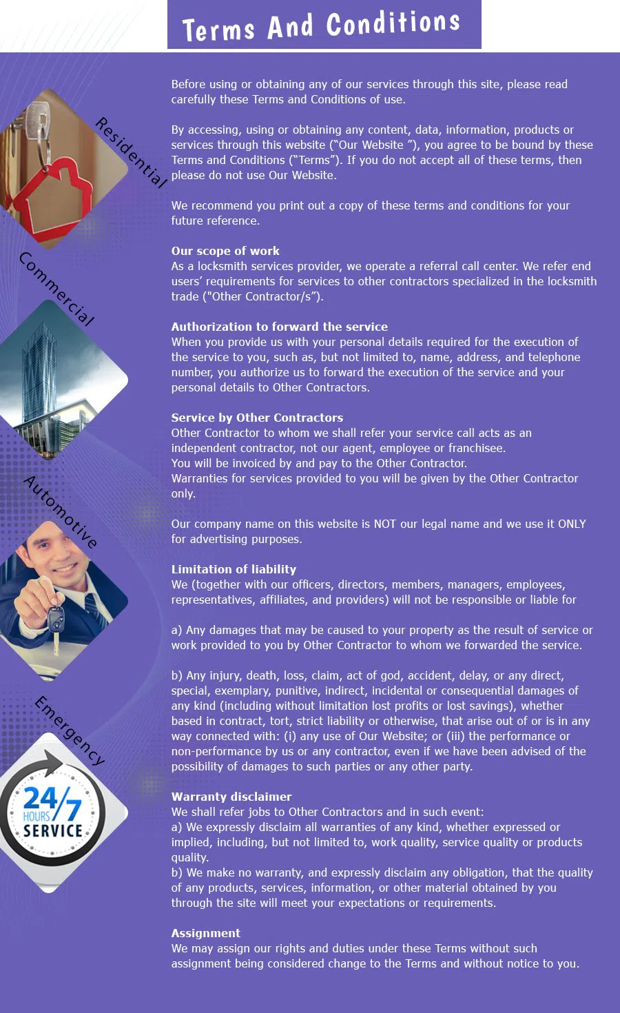 Hartford RI Locksmith Store, Hartford, RI 401-312-4564 - terms-and-condition-n-19